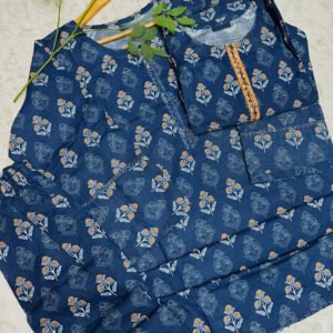 Indigo Printed Lawn Suit